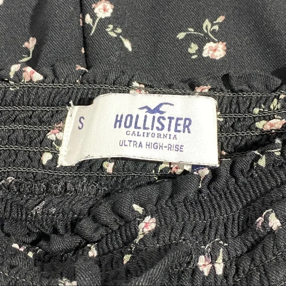 Hollister Whistles Flora Crop Wide Leg Pants Small